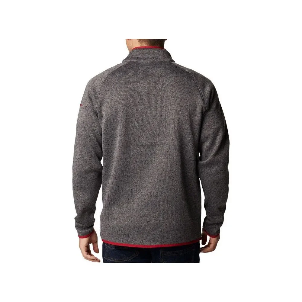 Columbia Charcoal Alabama Crimson Tide‎ Canyon Point 1/2 Zip Fleece Sweater 2XL